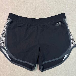 Skechers Women's Black and Grey‎ Shorts